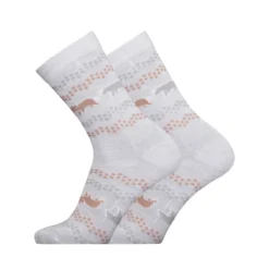 גרב לייפסטייל "BEAR FRIEND" עם 58% צמר מרינו - דגם E7454