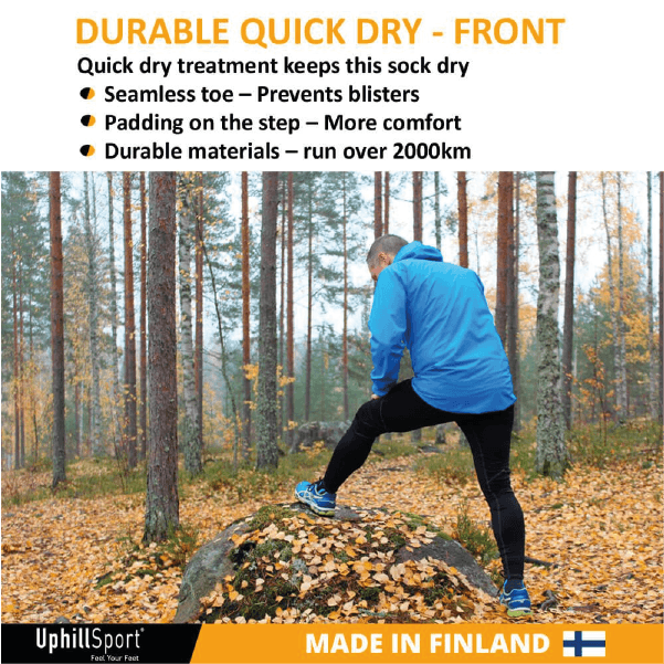 Front - גרבי ספורט אידיאליים לספורטאים ואצנים - דגם #8396 – תמונה 5