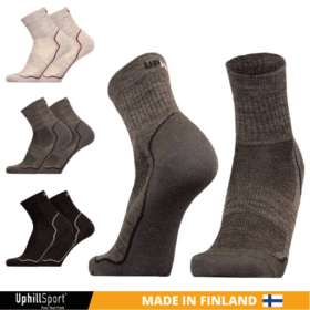 FROST TRAIL - גרב לריצת שטח, טיולי שטח ופעילות גופנית, עם 48% צמר מרינו - דגם #8714