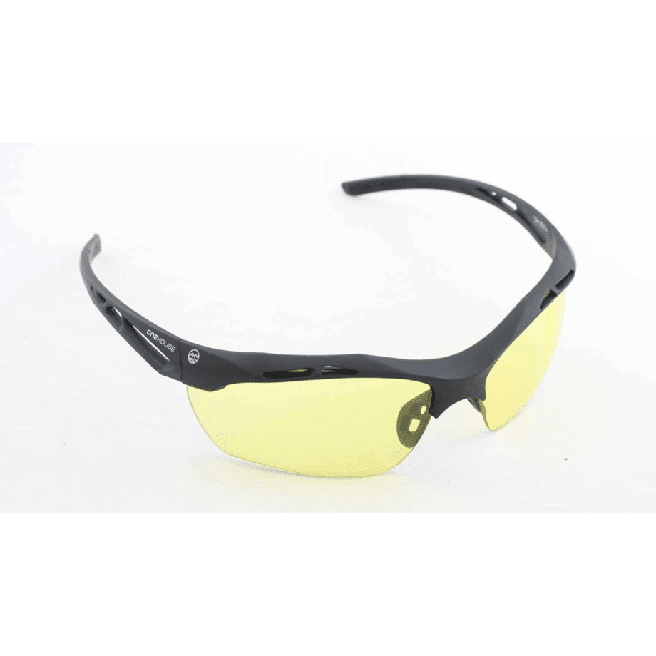 משקפי שמש "קטיק צהוב" - משקפי שמש בליסטיים עם עדשות צהובות מבית וואן האוס - אפשר לקנות גם את העדשות בנפרד – תמונה 4