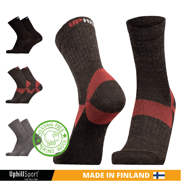 MULLIGAN sock with Merino wool - גרבי טיולים וספורט עם צמר מרינו - דגם #8604