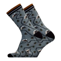 גרב לייפסטייל "PATH" עם 58% צמר מרינו - דגם E9396