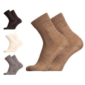 NAKKU - גרב חורף דקה ומחממת מאוד, עשויה 70% צמר אלפקה - דגם #E8649