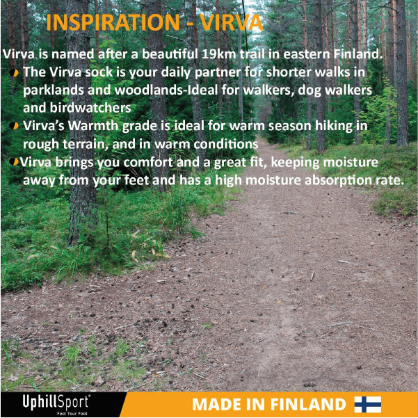 VIRVA - גרבי טיולים טבעוניות ומרופדות מ-83% במבוק! - דגם #E8387 – תמונה 2