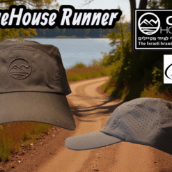 Alternative view of משתתף במבצע "קנה 3 כובעים במחיר של 2!" - כובעי ריצה "OneHouse Runner" לא מתקפלים